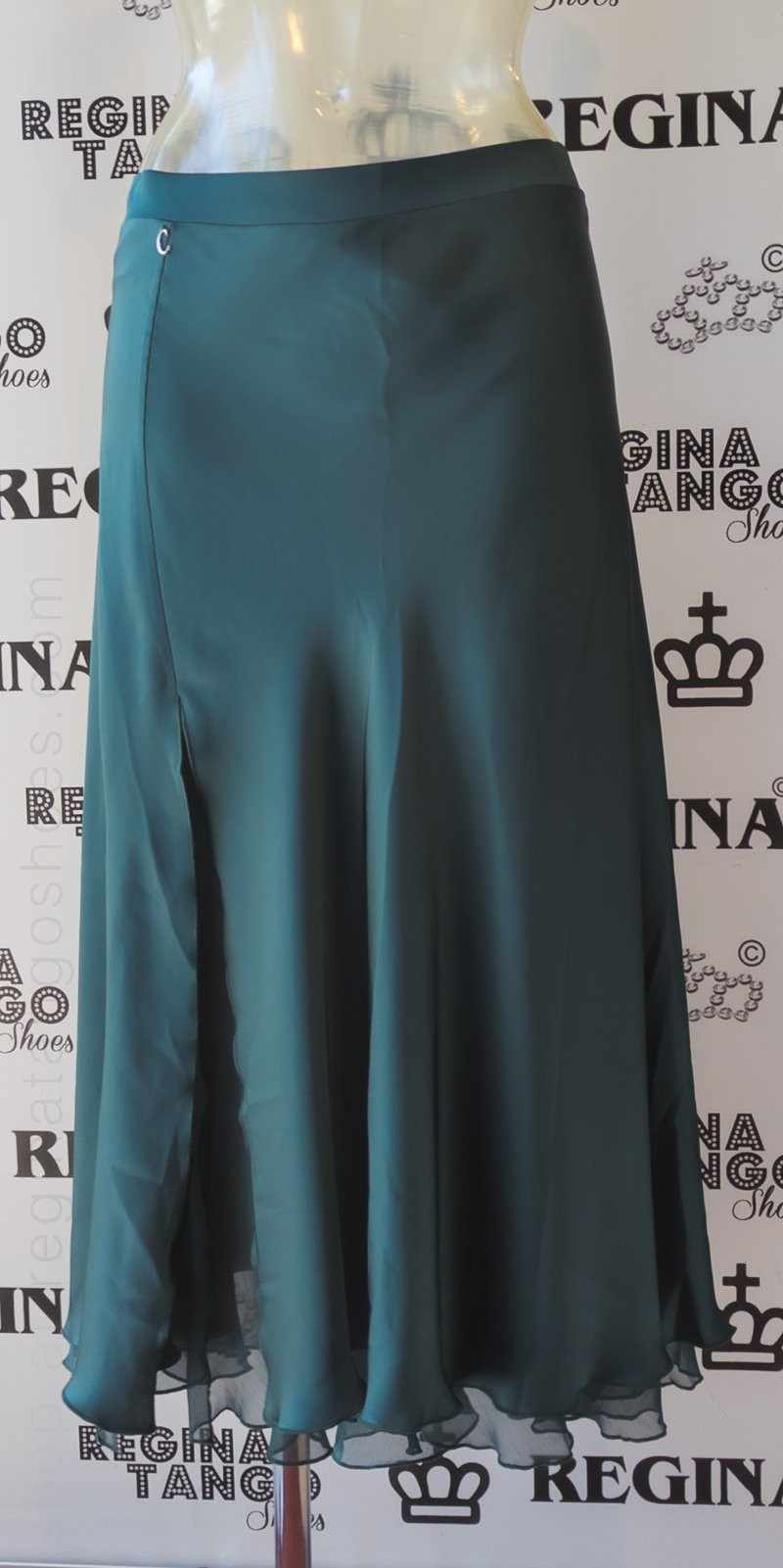 Satin skirt 08