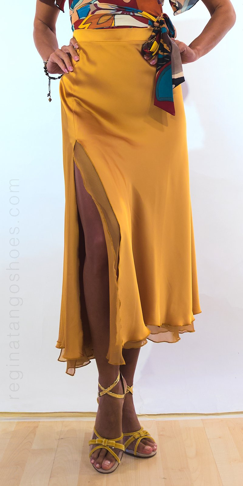 Satin skirt 10