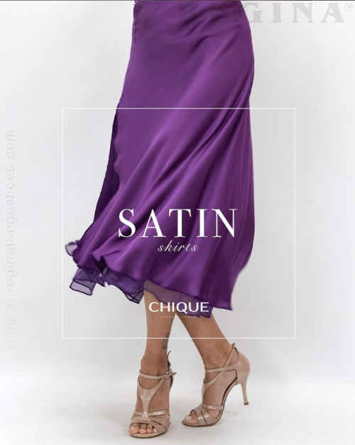 Satin skirt 04