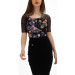 T-shirt cognac 24.front