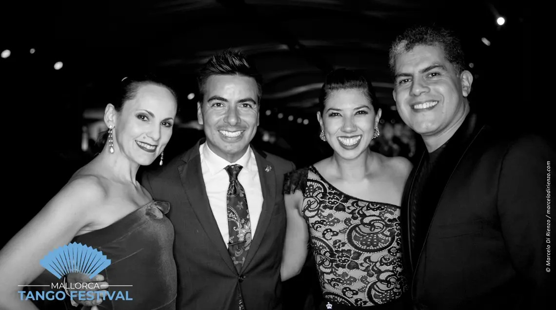 Sabrina y Ruben Veliz, Roxana Suarez and Sebastian Achaval