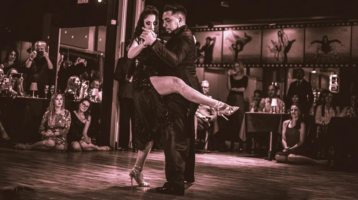 Clarisa Aragon and Jonathan Saavedra