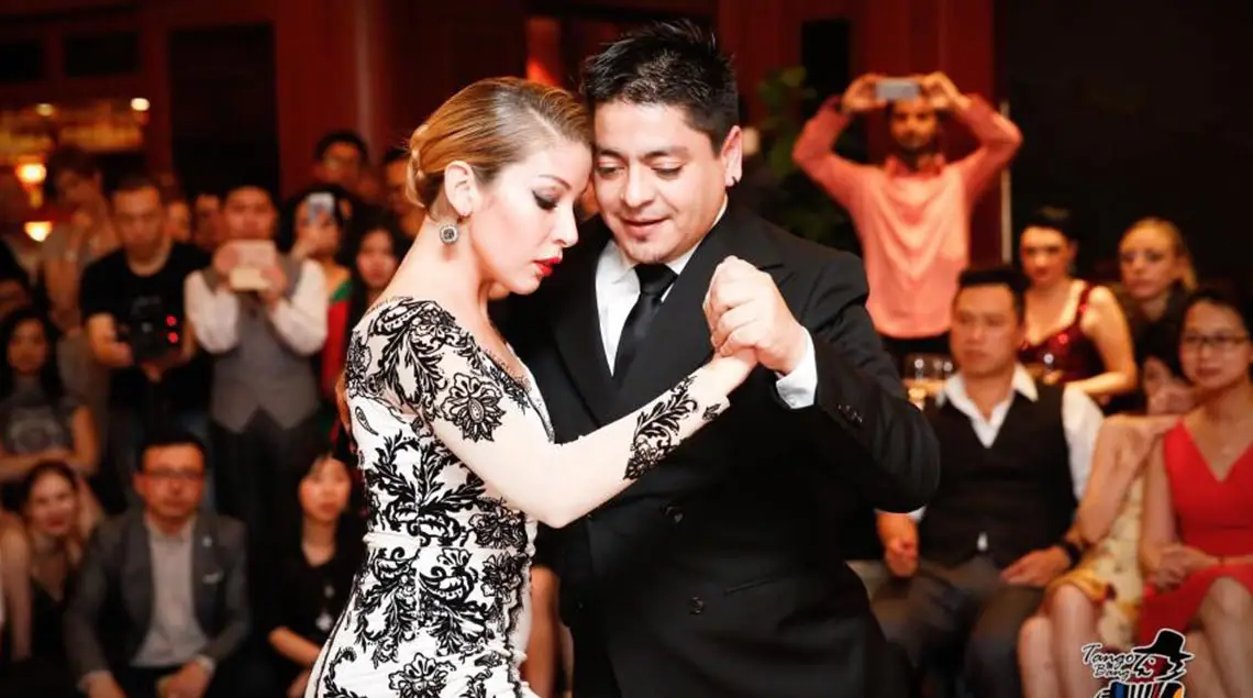 Noelia Hurtado y Carlos Espinoza